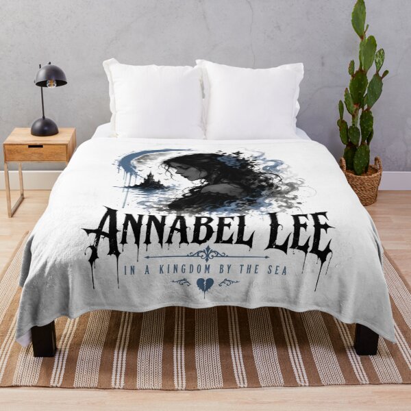 Item preview, Edgar Allan Poe Annabel Lee Kingdom by the Sea designed and sold by Fenay Designs.