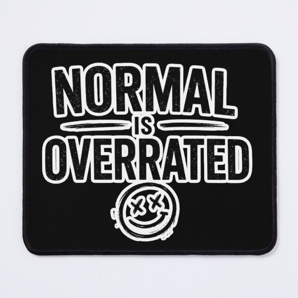 Item preview, Normal Is Overrated – Grunge Typography Streetwear Design designed and sold by MartBook.