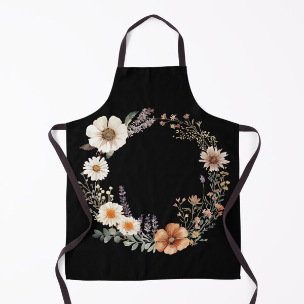 Item preview, Boho Floral Wreath Design | Wildflower Botanical Circle Aesthetic designed and sold by innerfaith.