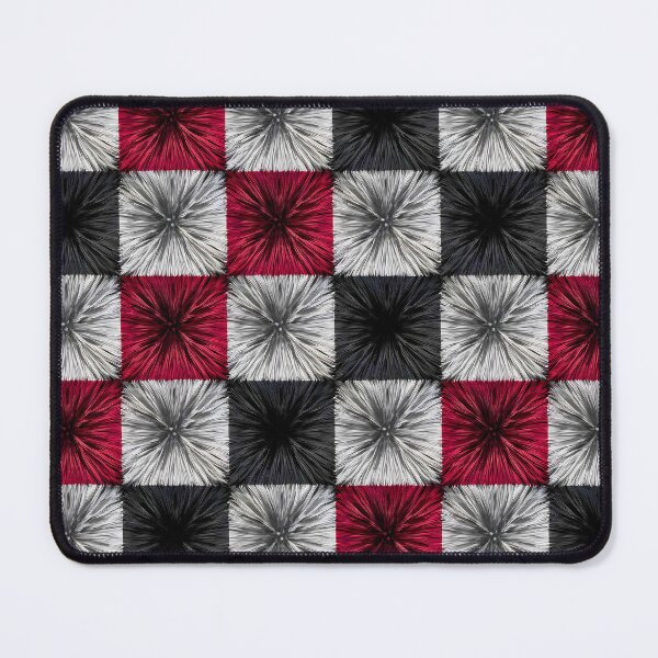 Item preview, Luxurious Faux Fur Checkerboard Abstract Texture Pattern designed and sold by Kavya Art.