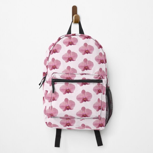 Item preview, pink orchid flower sticker designed and sold by inainart.