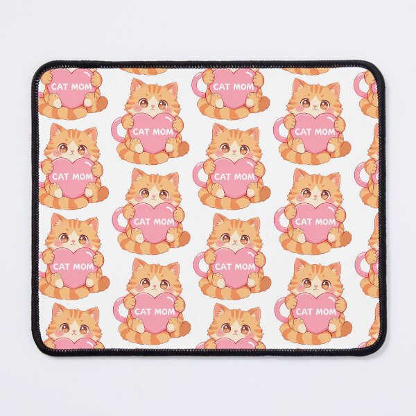 Item preview, Clingy Cat Mom Cute Design designed and sold by Stick-Artistry.