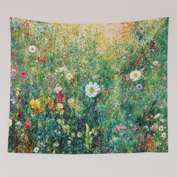 Item preview, Mega Bloom Wildflower Pattern designed and sold by Arjen Roos.