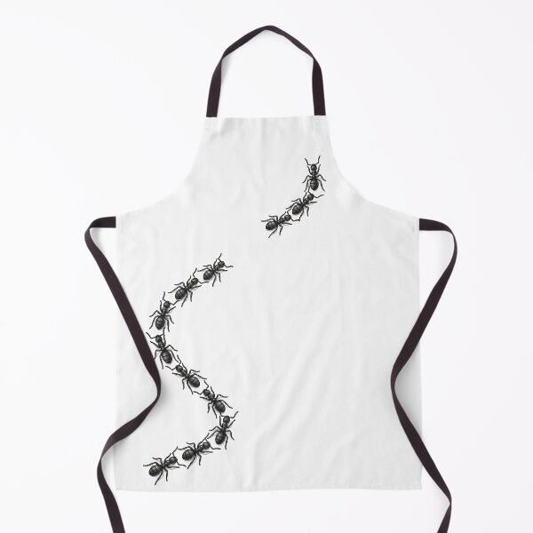 Item preview, Ants Marching Line - Minimalist Nature Illustration designed and sold by HornbillDesign.