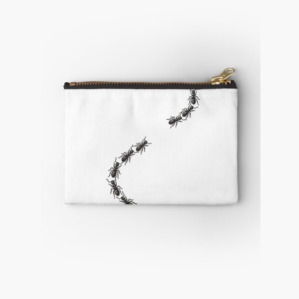 Item preview, Ants Marching Line - Minimalist Nature Illustration designed and sold by HornbillDesign.