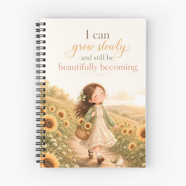 Item preview, I Can Grow Slowly Kids Growth Mindset Affirmation Art designed and sold by LoveNurseries.