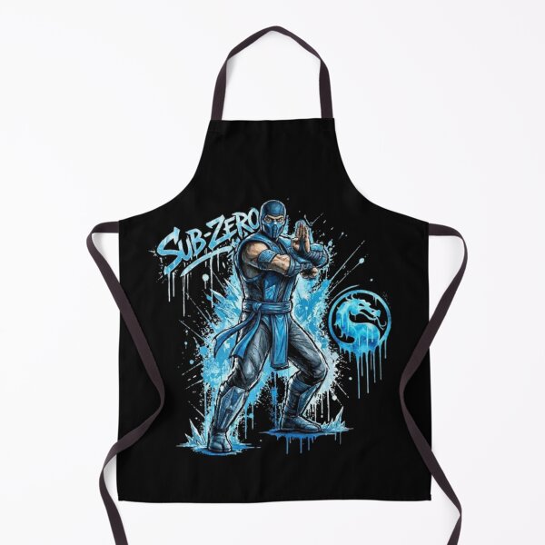 Item preview, SUB‑ZERO – Mortal Kombat Cryo Graffiti Tribute designed and sold by Wawan35200.