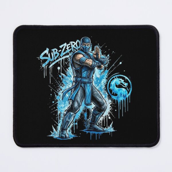 Item preview, SUB‑ZERO – Mortal Kombat Cryo Graffiti Tribute designed and sold by Wawan35200.