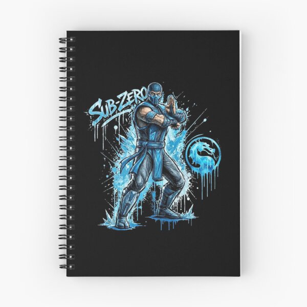 Item preview, SUB‑ZERO – Mortal Kombat Cryo Graffiti Tribute designed and sold by Wawan35200.