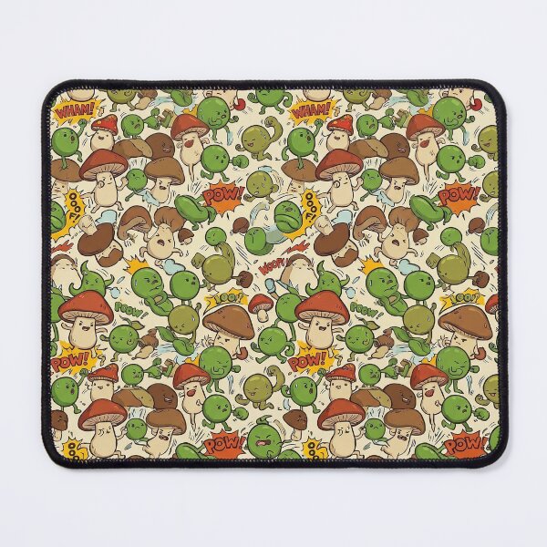 Item preview, Peas vs Mushrooms designed and sold by Gentle Gravity.