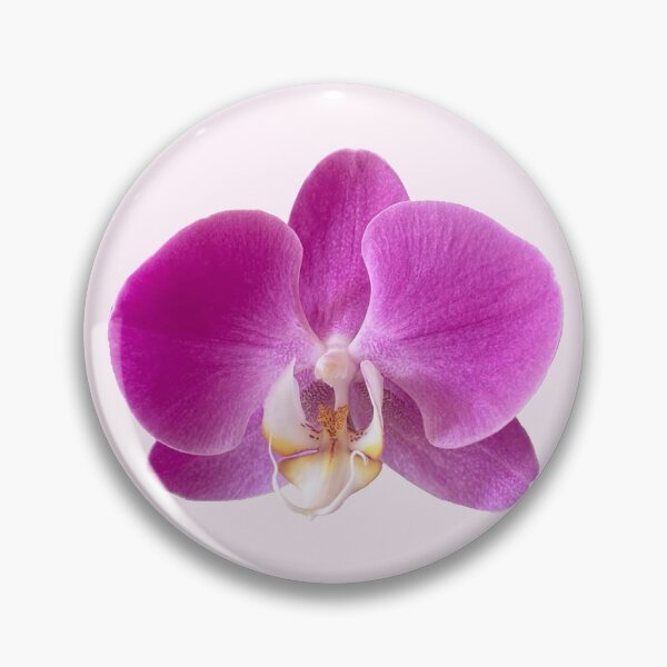 Item preview, purple orchid flower sticker designed and sold by inainart.