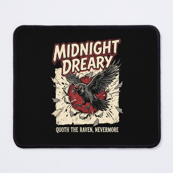 Item preview, Edgar Allan Poe Midnight Dreary Raven Retro Comic Art designed and sold by Fenay Designs.