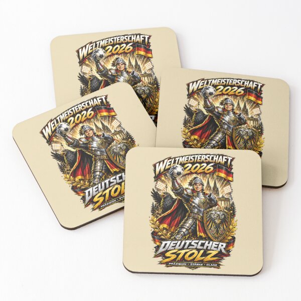 Item preview, German World Cup 2026 Knight Fan Art designed and sold by Retro Arabica.