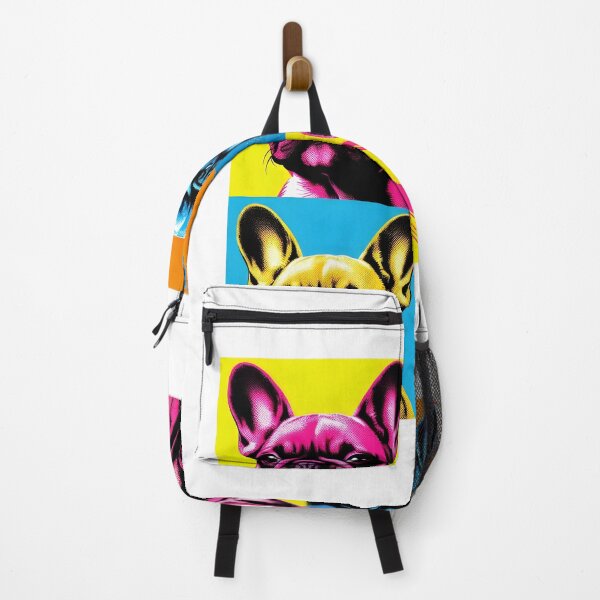 Item preview, French Bulldog pop art - Eye-catching colors designed and sold by davidromapixel.