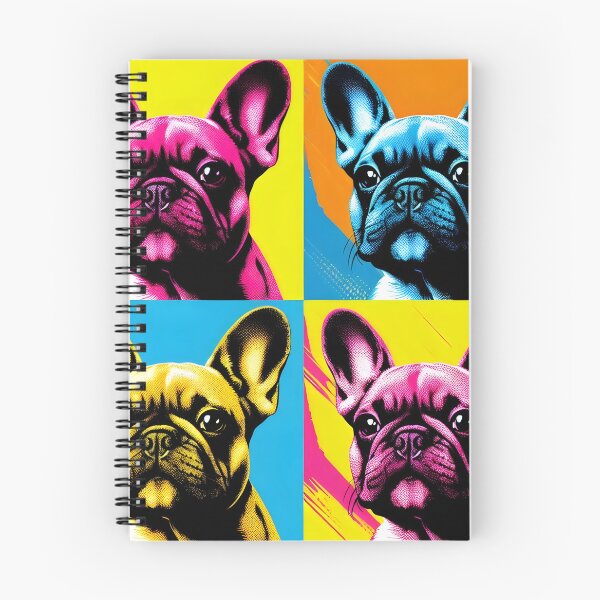 Item preview, French Bulldog pop art - Eye-catching colors designed and sold by davidromapixel.