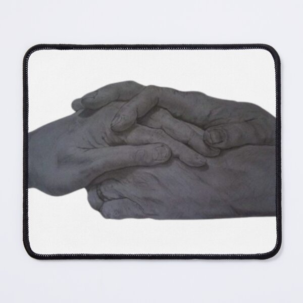 Item preview, Caring Hands – Love, Support and Connection Pencil Drawing designed and sold by ManiPopi998877.