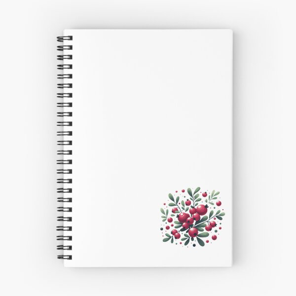 Item preview, Cranberry Botanical Pattern | Minimal Nordic Style Berry Illustration designed and sold by HelgaCraftery.