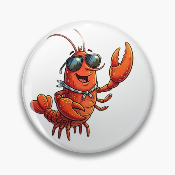 Item preview, Crawfish With Sunglasses designed and sold by Andersong.