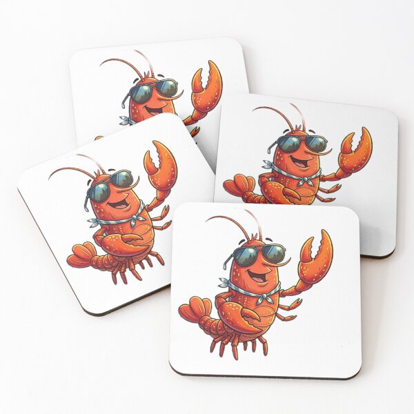 Item preview, Crawfish With Sunglasses designed and sold by Andersong.