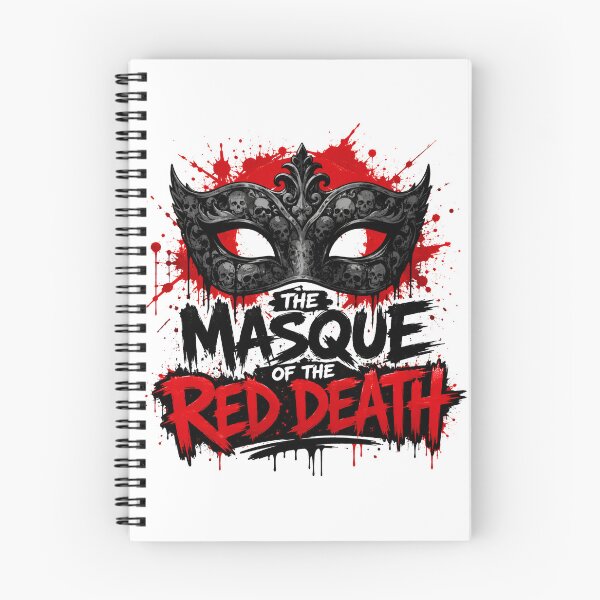 Item preview, Edgar Allan Poe The Masque of the Red Death Gothic Skull Mask designed and sold by Fenay Designs.