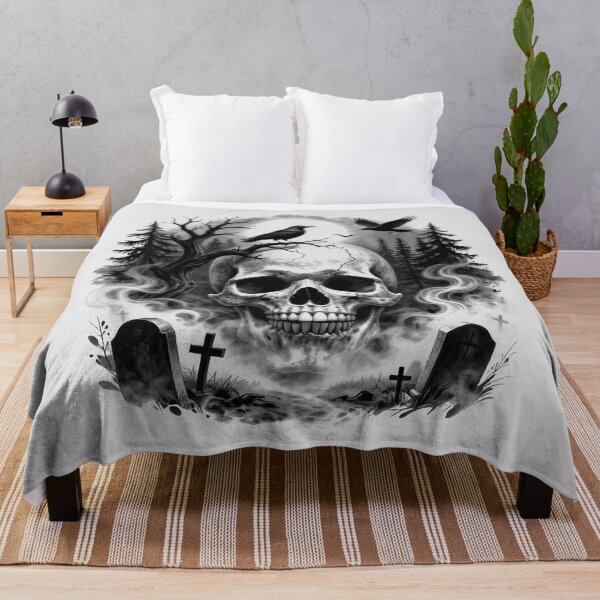 Item preview, Moonlit Raven Skull designed and sold by Exodoi.