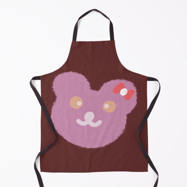 Item preview, : Adorable Pink Bear Face Character Illustration with Cute Smile for Kids designed and sold by Teenidesign .