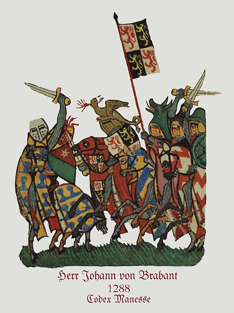 Johann von Brabant in 1288 Battle by edsimoneit