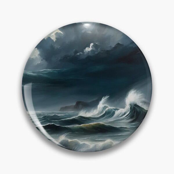 Item preview, Nightfall on the Wild Coast  designed and sold by Undersea Ai Art.