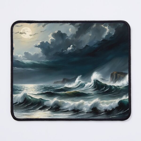 Item preview, Nightfall on the Wild Coast  designed and sold by Undersea Ai Art.