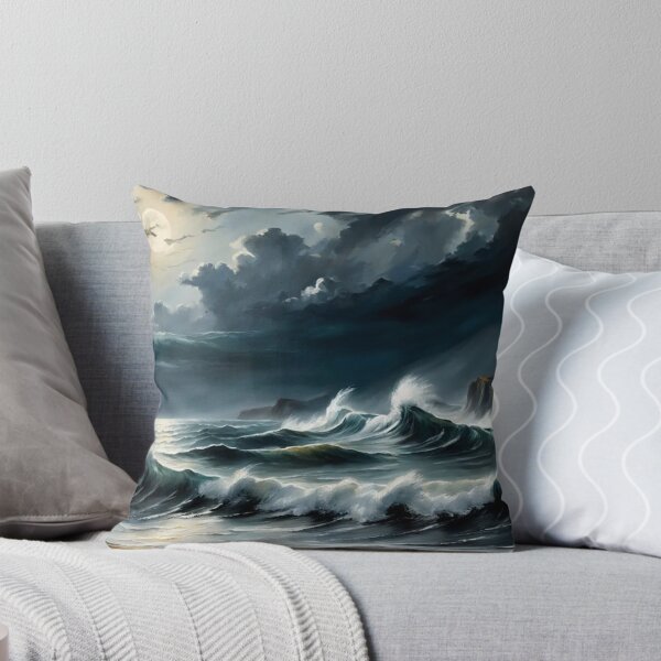 Item preview, Nightfall on the Wild Coast  designed and sold by Undersea Ai Art.