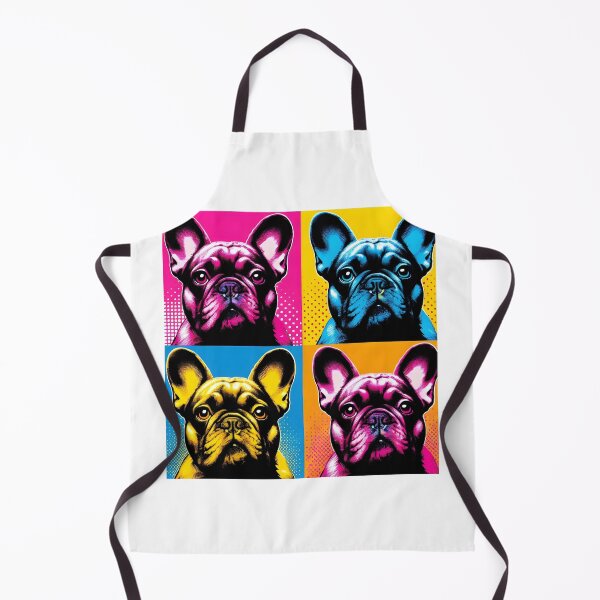 Item preview, French Bulldog pop art - Intense colors designed and sold by davidromapixel.