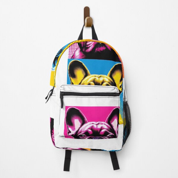 Item preview, French Bulldog pop art - Intense colors designed and sold by davidromapixel.