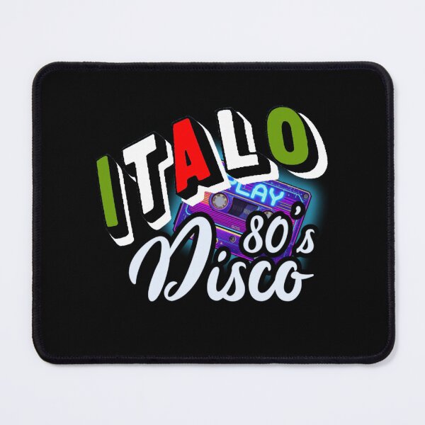 Item preview, Italo Disco 1983-1986 Golden Age Vintage 80s Cassette Black designed and sold by Graphroad.
