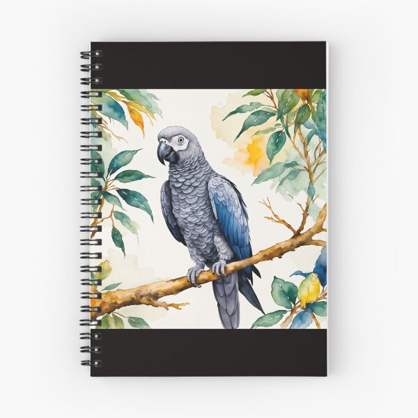 Item preview, African Grey Parrot  Intelligence and Wild Elegance #6 designed and sold by Helios Be. Lavsh.