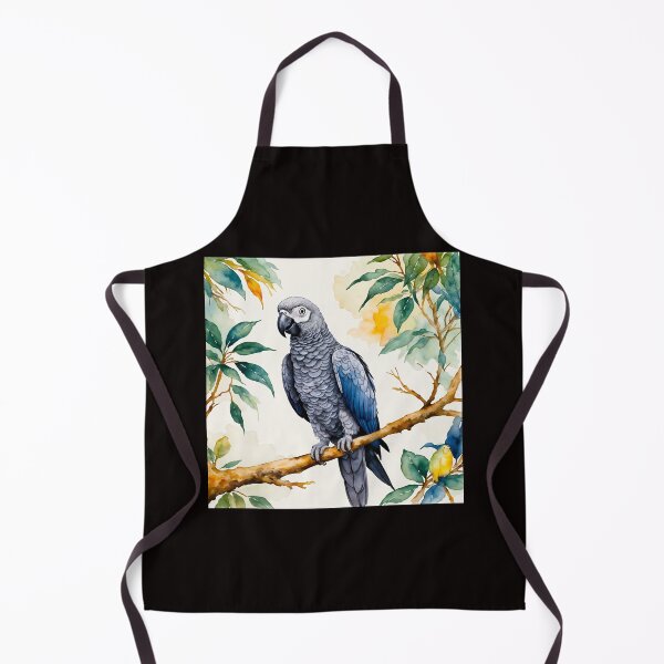 Item preview, African Grey Parrot Intelligence and Wild Elegance #6 designed and sold by Helios Be. Lavsh.