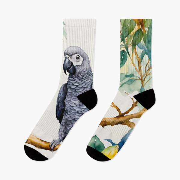 Item preview, African Grey Parrot  Intelligence and Wild Elegance #6 designed and sold by Helios Be. Lavsh.