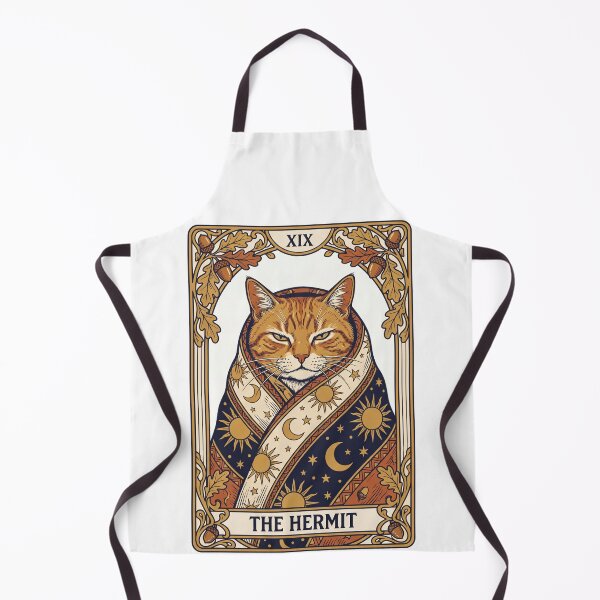 Item preview, Vegan-Purrito role as Tarot Parody-the introvert designed and sold by SubhAksara.