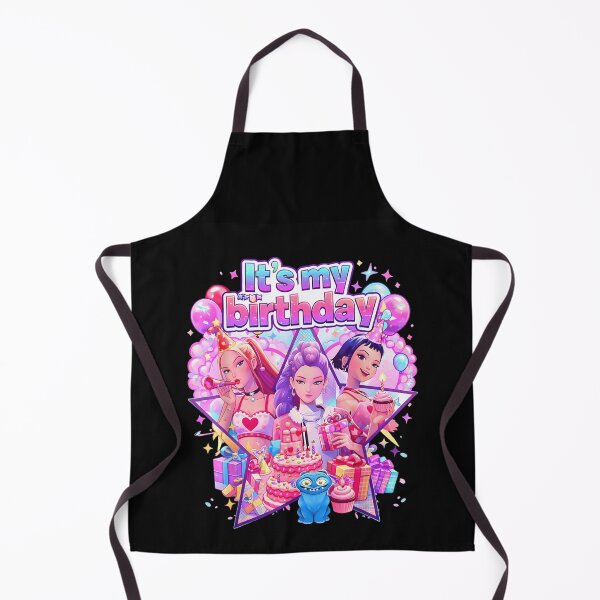 Item preview, It Is My Birthday Anime Chibi Pop Star Girls Colorful Birthday Party Celebration designed and sold by EvandSolis.