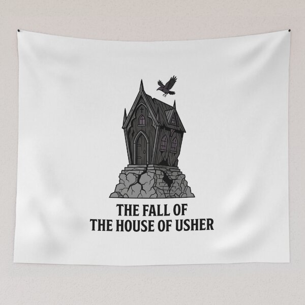 Item preview, Edgar Allan Poe The Fall of the House of Usher Gothic designed and sold by Fenay Designs.