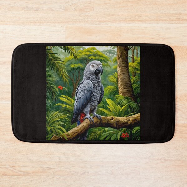 Item preview, African Grey Parrot  Intelligence and Wild Elegance #7 designed and sold by Helios Be. Lavsh.