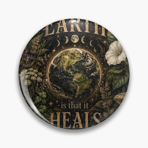 Item preview, Earth Heals Herself in Starlight Design  designed and sold by TheGiggleGrid.