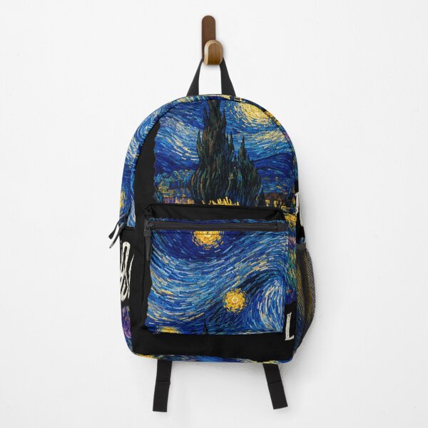 Item preview, Let It Gogh Funny Vincent Van Gogh Starry Night Painting Pun Fine Art designed and sold by EvandSolis.