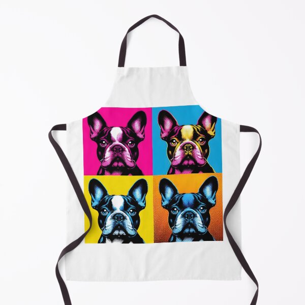 Item preview, French Bulldog pop art style - Vibrant colors designed and sold by davidromapixel.