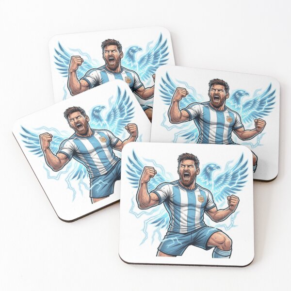 Item preview, Sky Blue Football Warrior designed and sold by Imaginarium of Chaos falcon88 .