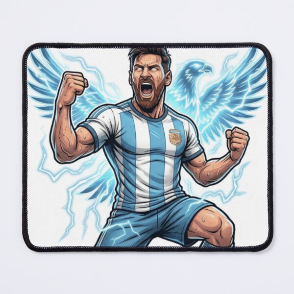 Item preview, Sky Blue Football Warrior designed and sold by Imaginarium of Chaos falcon88 .