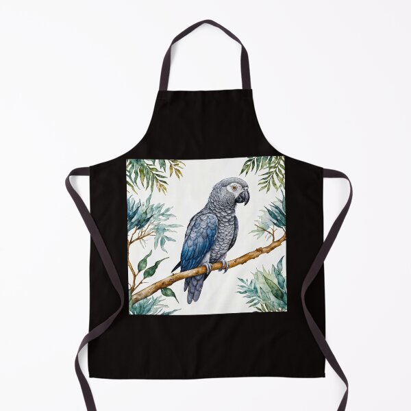 Item preview, African Grey Parrot Intelligence and Wild Elegance #8 designed and sold by Helios Be. Lavsh.