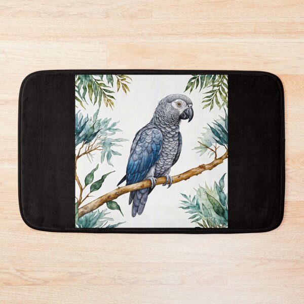 Item preview, African Grey Parrot  Intelligence and Wild Elegance #8 designed and sold by Helios Be. Lavsh.