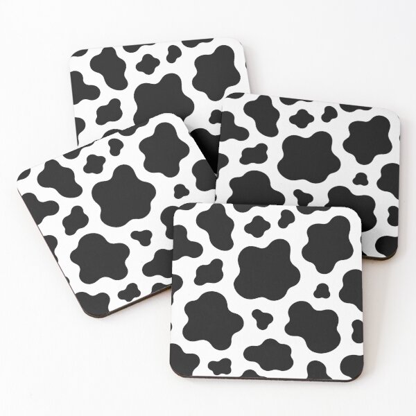 Item preview, Cow Print Seamless Pattern Classic Black White Bold designed and sold by Inkworksbyshery.