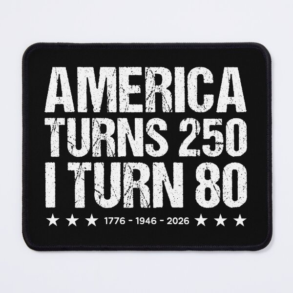 Item preview, Vintage 80th Birthday 1946, America Turns 250, 80th Birthday Idea, Patriotic Birthday 2026, 1946 Birthday designed and sold by toongstudio.