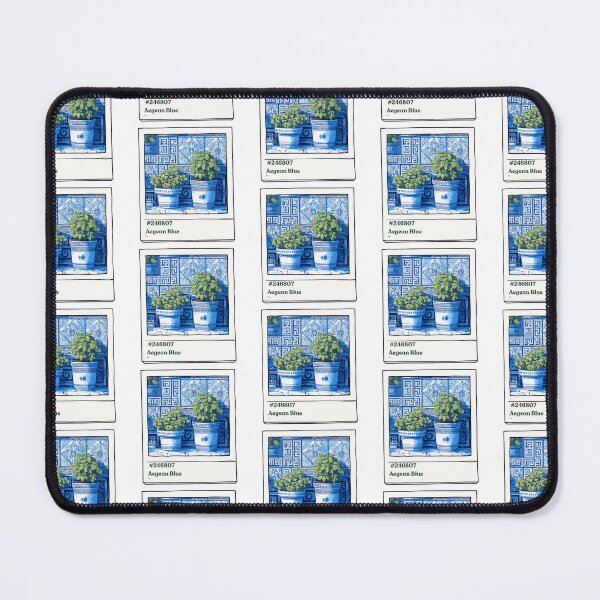 Item preview, Aegean blue pot plants designed and sold by priyankajustine.